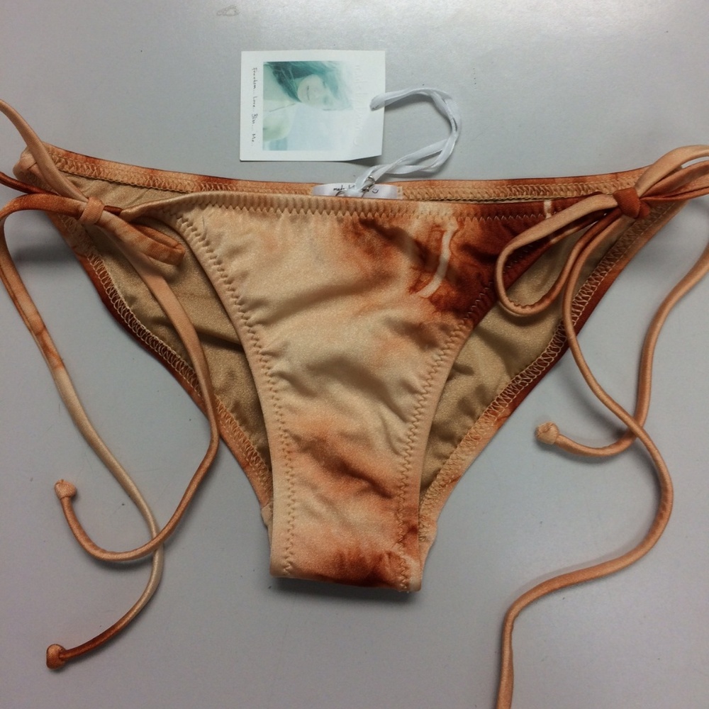 Made By Dawn :) Rust Tie Dye Dancer Bikini Bottom